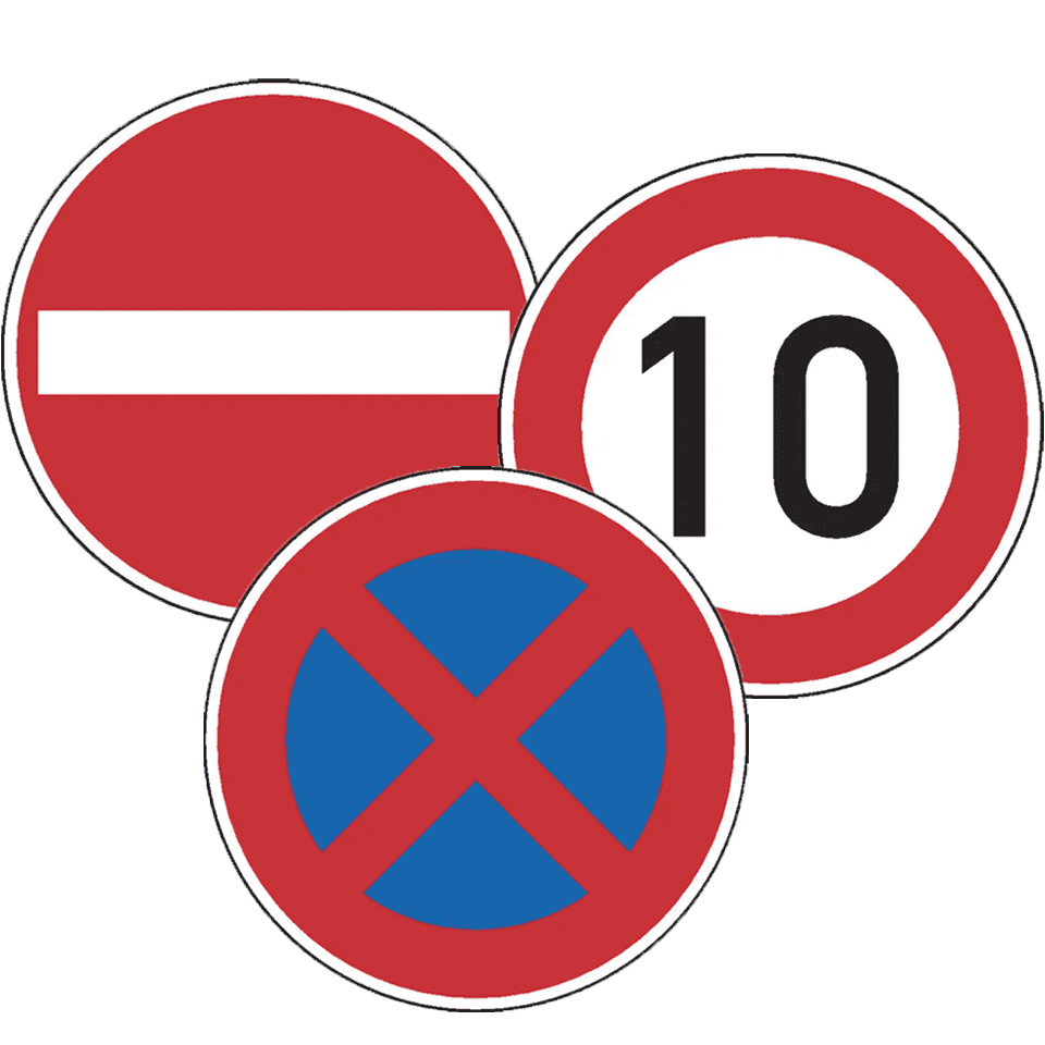 Sicherheitskennzeichen und Schilder