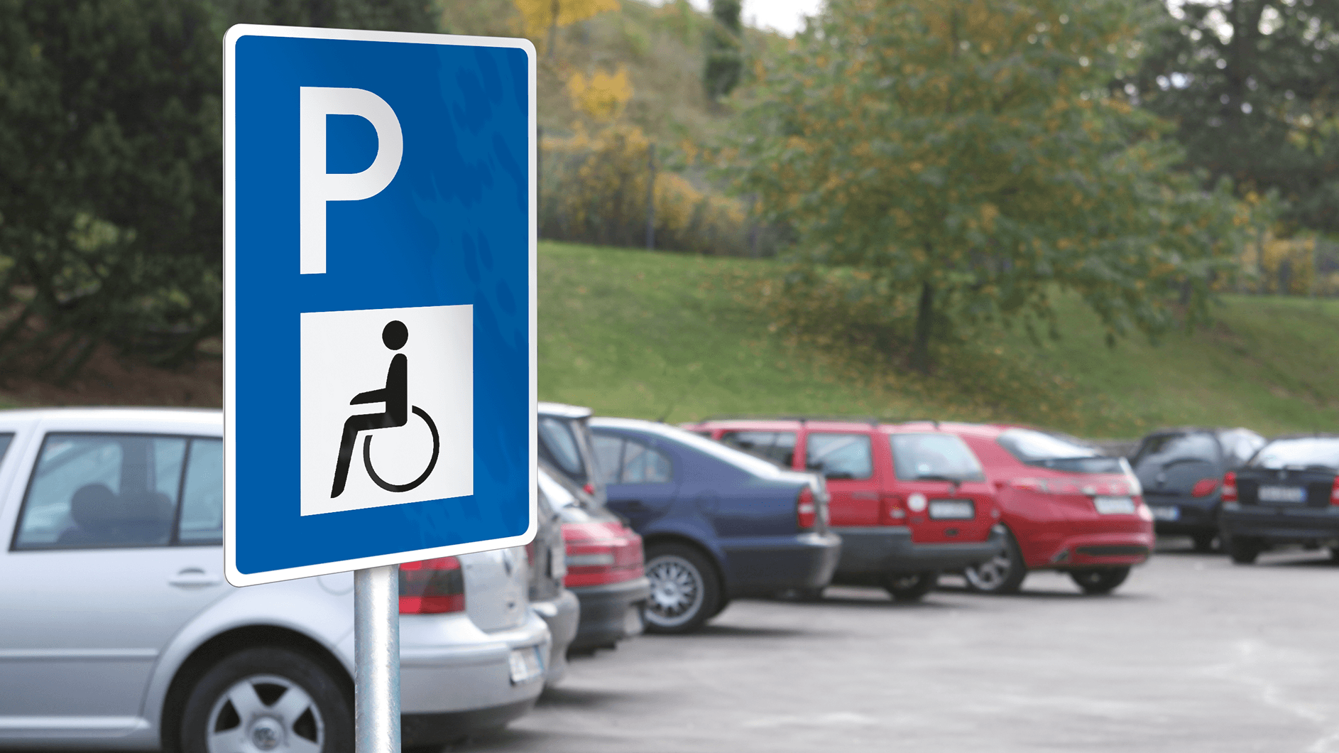 Parkplatzmarkierung von Kroschke SIGN