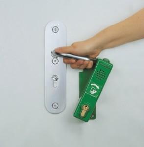 Türwächter zur Sicherung von Fluchtwegen