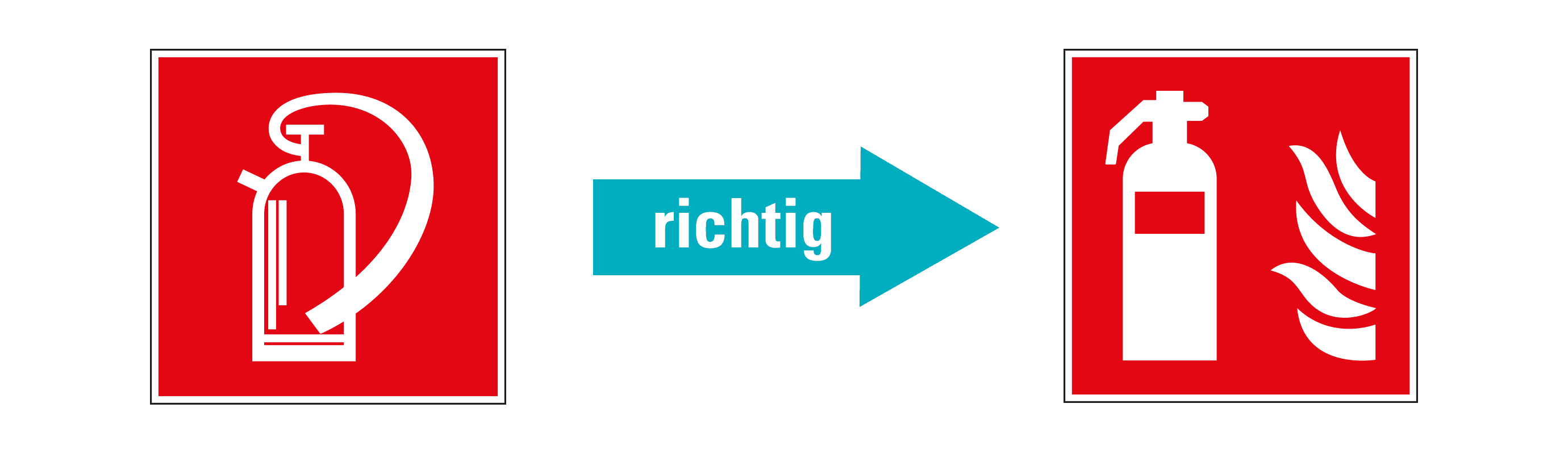 Brandschutzzeichen aktuell