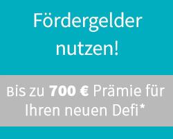 Defibrillator Anschaffung - Prämie