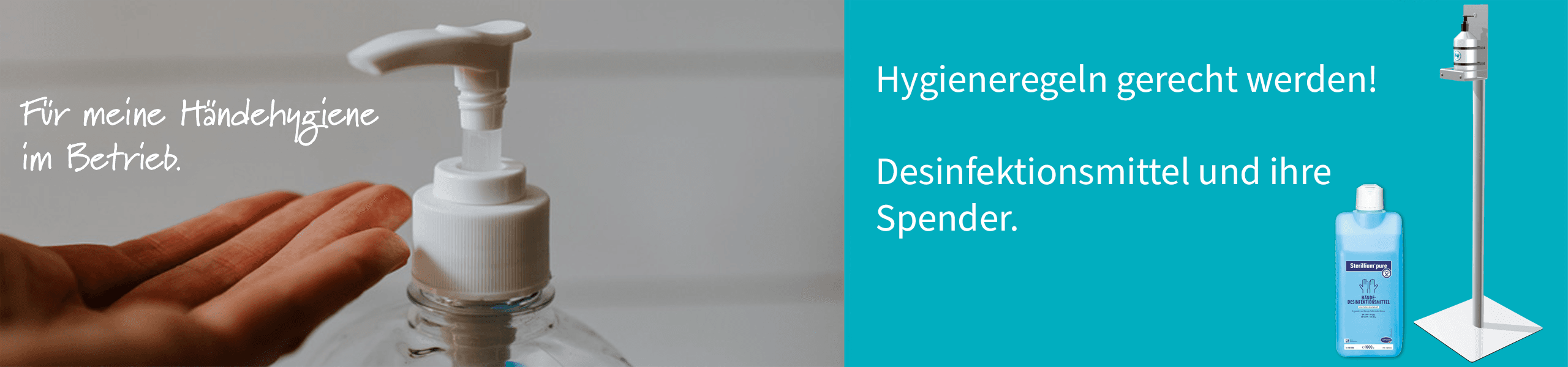 desinfektionsmittelspender