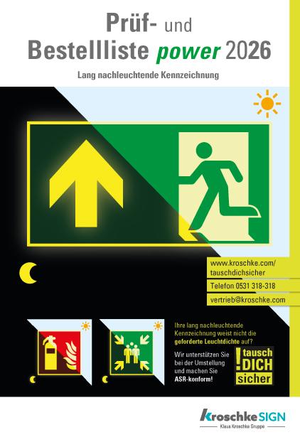 Prüf- und Bestellliste Permalight power 2026