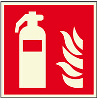 Brandschutzzeichen Feuerlöscher