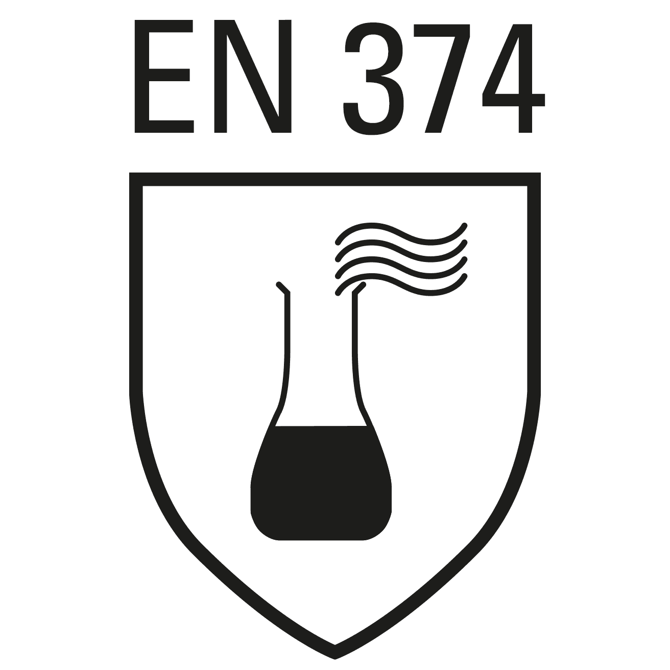 Piktogramm Chemikalienschutzhandschuhe