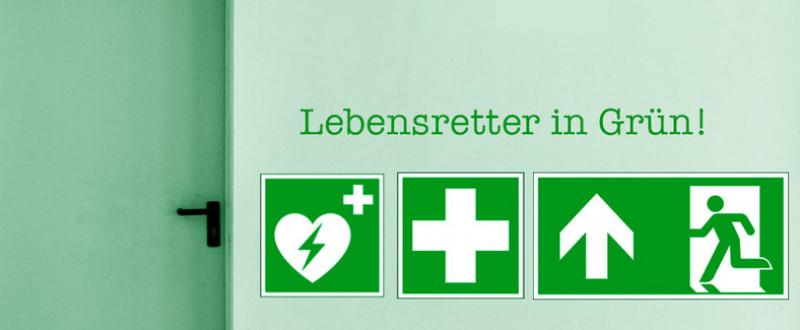 Rettungszeichen und ihre Bedeutung einfach erklärt