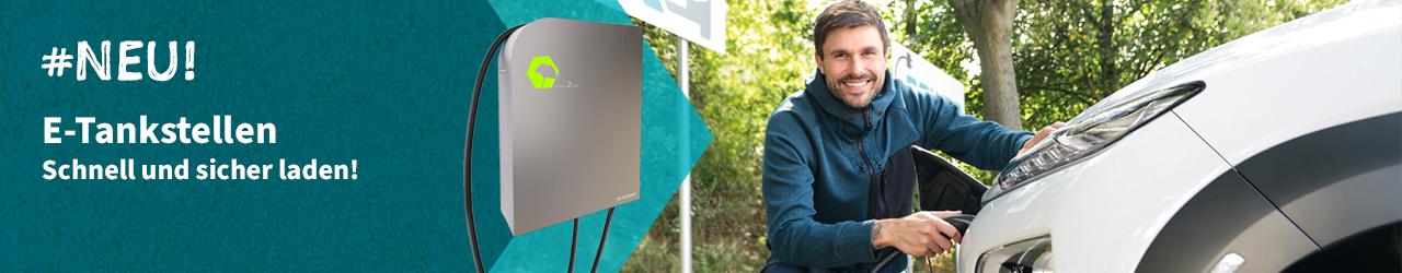 Ladestationen Schilder für Elektroautos