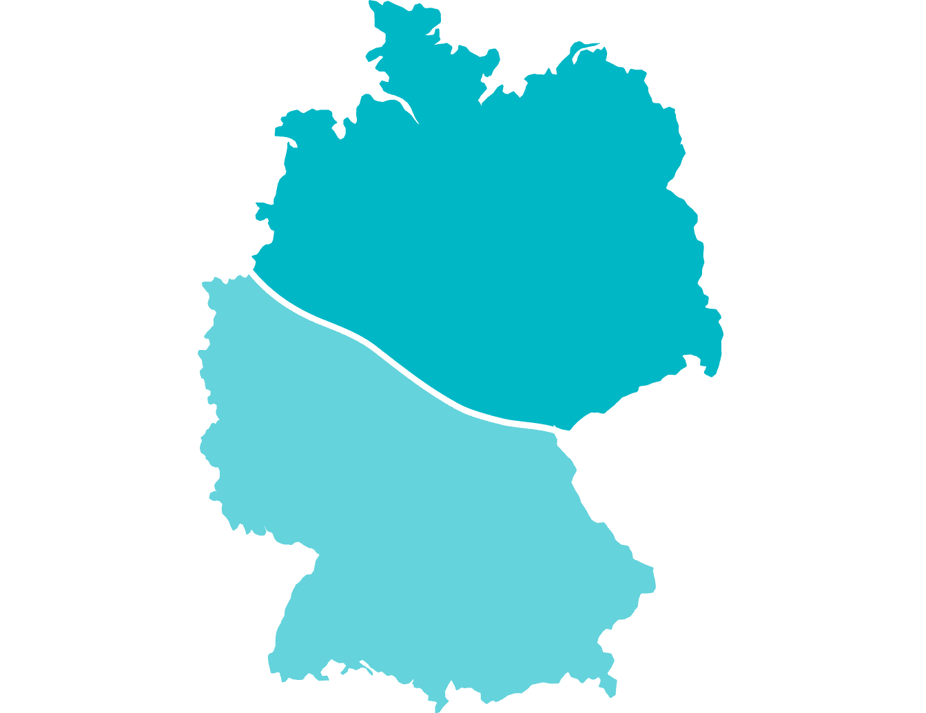 Deutschlandkarte Aufteilung Bereichsleiter