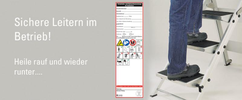 regelmäßige Leiterprüfung - Schutz vor Gefahren