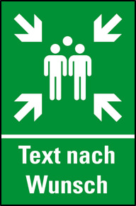 Sammelplatzschild