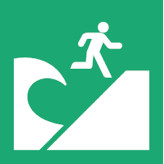 Tsunami Zufluchtsbereich