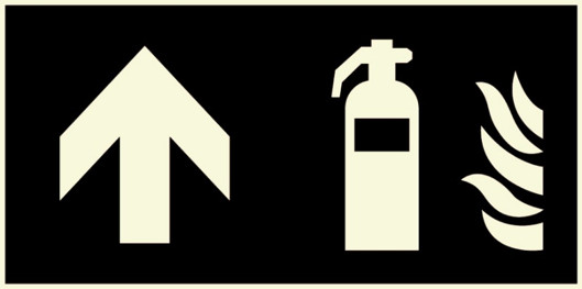 charakteristisches Flammensymbol