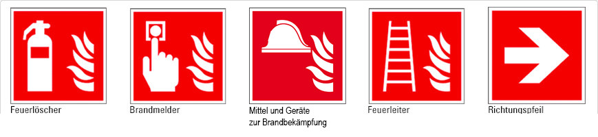 Brandschutzzeichen