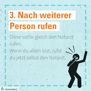 Nach weiteren Personen rufen