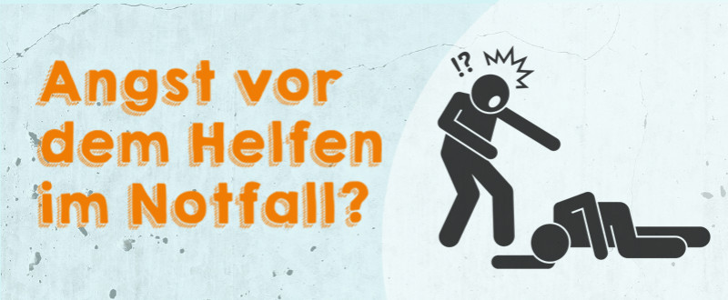 Angst vor dem Helfen im Notfall? Das sind die 5 Schritte: Angst vor dem Helfen im Notfall? Das sind die 5 Schritte: