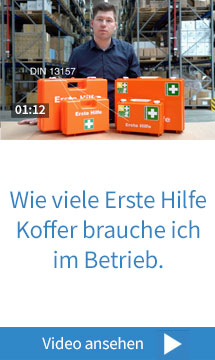 Zedelmaier Erste Hilfe Kasten DIN 13157:2021,erste hilfe kasten betrieb mit  wandhalterung,erste hilfe kasten klein für zuhause