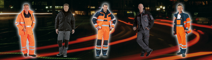 Warnschutzkleidung: gut sichtbar