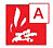 Feuerlöscher Glutbrand
