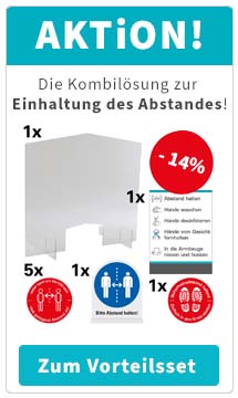 Die Kombilösung zum Abstand halten