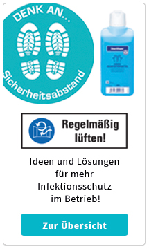 Ideen und Lösungen zum Infektionsschutz
