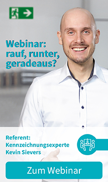 Webinar Fluchtwegkennzeichnung