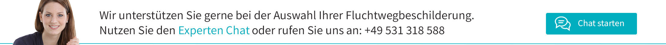 Unverbindliche Beratung zu Fluchtwegbeschilderung