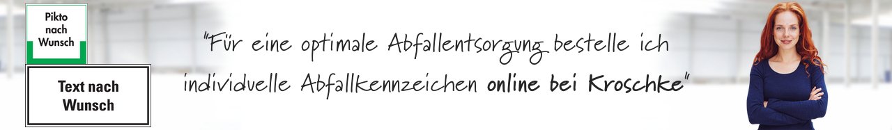Individuelle Abfallkennzeichen