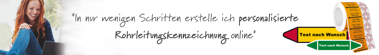 Individuelle Rohrkennzeichen