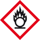GHS03 Flamme über Kreis