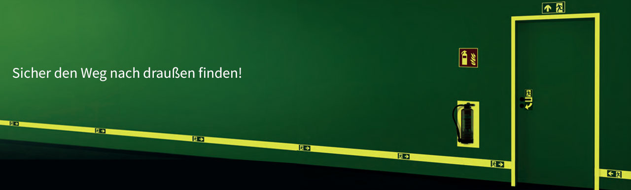 PERMALIGHT® Leitsystem lang nachleuchtend