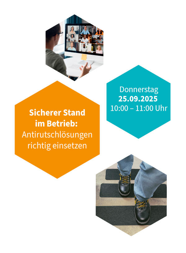 Sicherer Stand im Betrieb