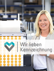 Wir lieben Kennzeichnung