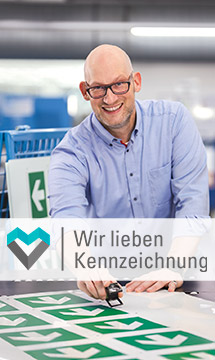 Wir lieben Kennzeichnung