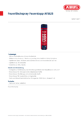 ABUS Feuerlöschspray AFS625 Feuerstopp - Feuerlöscher für Küche, Grill und  Haushalt - hohe Sprühweite - Brandklassen A-B-F rot - 85727: Tests, Infos &  Preisvergleich