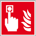 Brandschutzzeichen Brandmelder