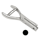 Lochzange, zum Markieren von Plaketten, Kerbform Kreis, 3mm, Maultiefe 48mm Bild 1