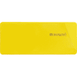 coroset® magnetische Etikettenhalter, gelb, 220 x 81mm, 50 / VE