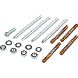 fischer Verbundankerset, für Rohrpfosten, Ø Bohrer 12mm, Lochtiefe 90mm, 4 / VE