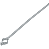 Ausleger- Rohrschelle ER 170, für Pfosten Ø 60mm, Stahl, Lochabstand 700mm, 877 x 30mm