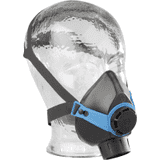 EKASTU Halbmaske Polimask 330, Kat.III, mit Rundgewinde- Filteranschluss, 140g