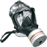 Dräger Vollmaske FPS 7000, Kat.III, ohne Filter, schwarz, Kunststoff, 600g