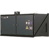 Sicherheitsschrank S- CLASSIC-30, m.Profilzylinderschloss, dunkelgrau, 995 x 470 x 482mm