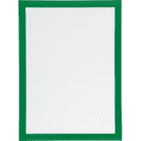 DURABLE Magnetrahmen DURAFRAME MAGNETIC, grün, magnetisch, DIN A4, 5 / VE