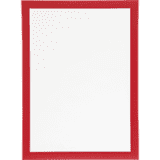 DURABLE Magnetrahmen DURAFRAME MAGNETIC, rot, magnetisch, DIN A4, 5 / VE