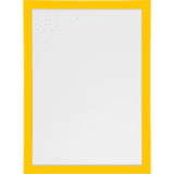 DURABLE Magnetrahmen DURAFRAME MAGNETIC, gelb, magnetisch, DIN A4, 5 / VE