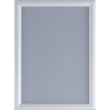 Wechselrahmen, mit spitzen Ecken, silber, Aluminium, Profilbreite 20mm, DIN A4