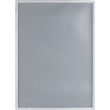 Wechselrahmen, mit spitzen Ecken, silber, Aluminium, Profilbreite 20mm, DIN A1