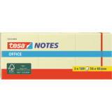 tesa®Notes Haftnotizen gelb, 3 Blöcke je 100 Blatt