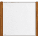 Türschild Studio Line LMH 25, Klebemontage, silber / Eiche, Aluminium, 150 x 160mm