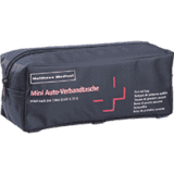 Holthaus Medical KFZ- Verbandtasche Mini, DIN 13164, Nylontasche, 22 x 8,5 x 8cm